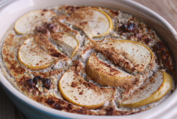Baked Proats – Apple & Walnut
