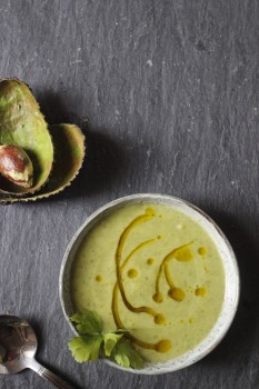 Courgette & Avocado Soup