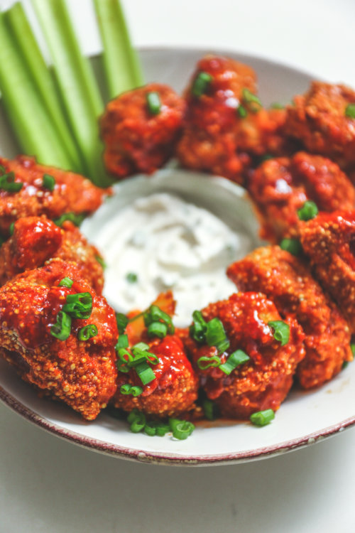 Buffalo Cauliflower Wings Natural Born Feeder