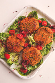 Sweet Potato Quinoa Burgers