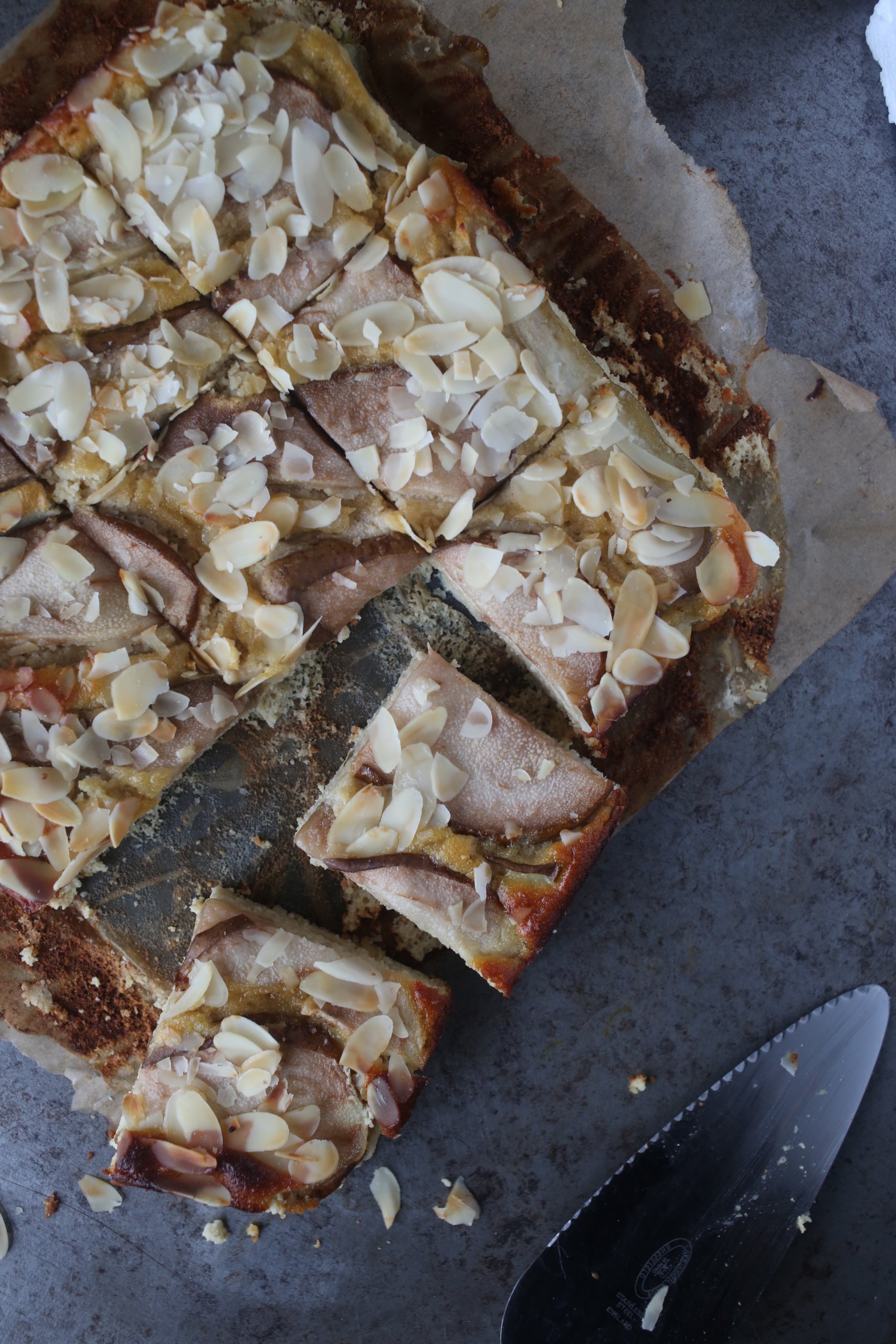 Pear & Almond Slices
