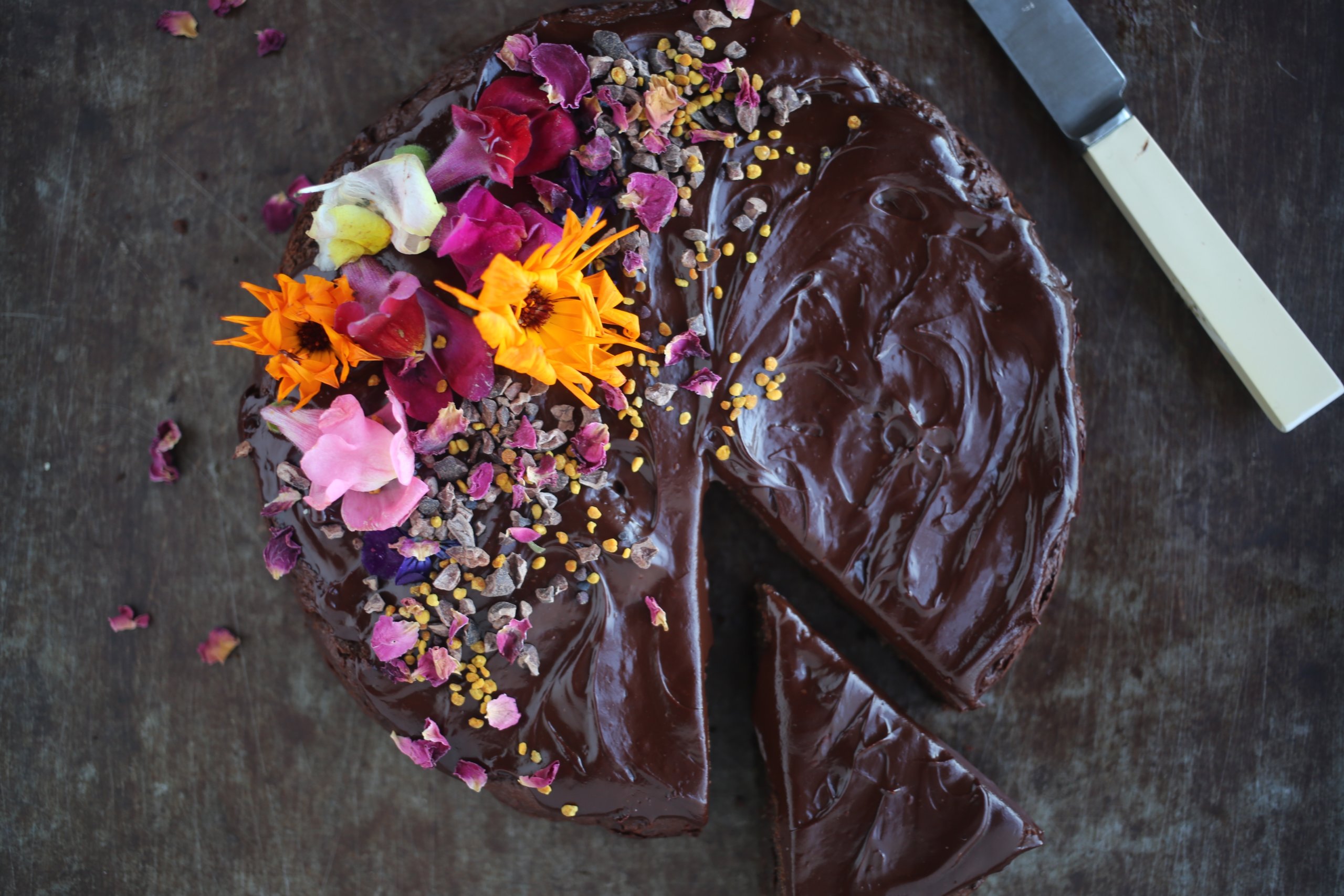Flourless Dark Chocolate Cake