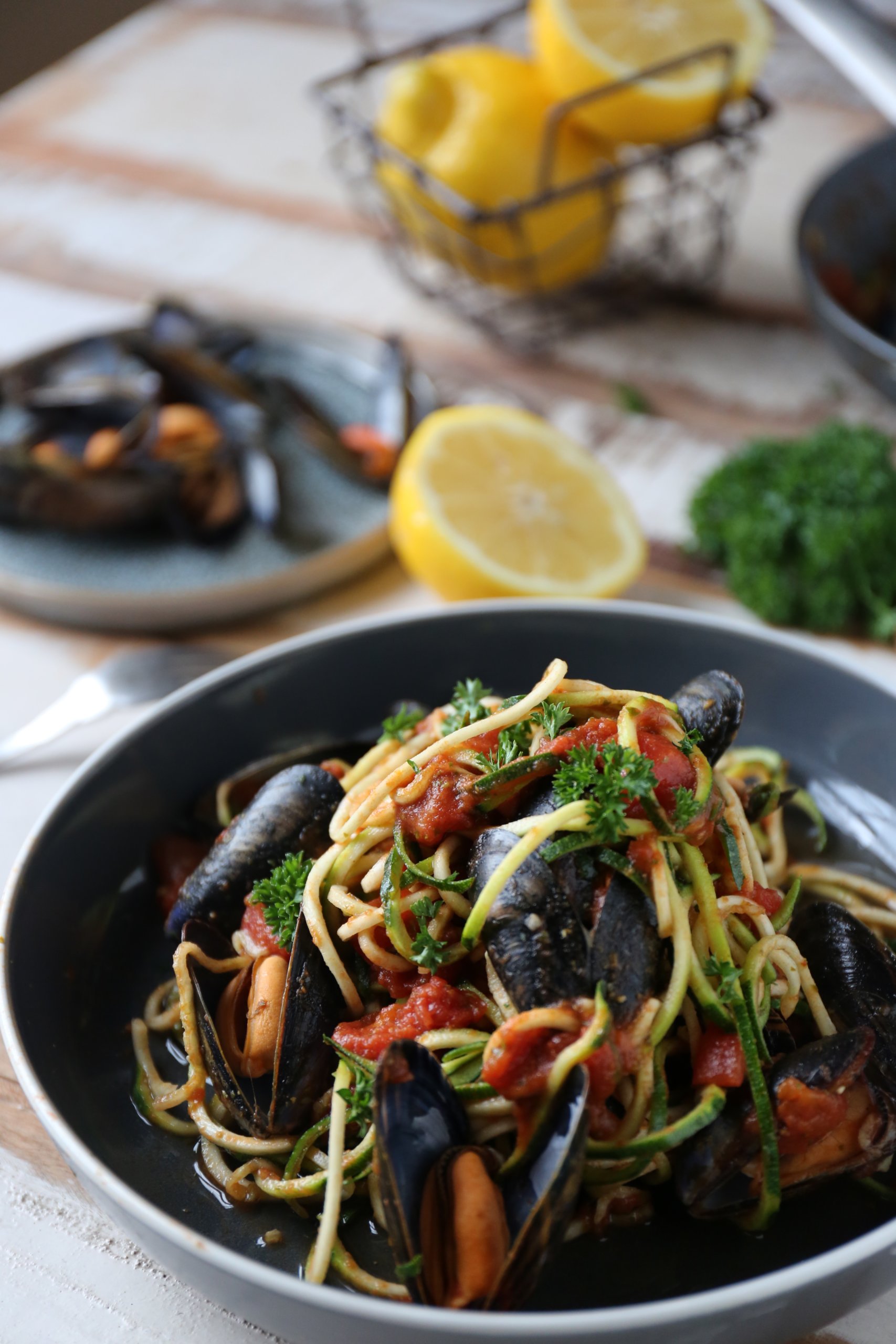 Mussel & Zoodle Bowl