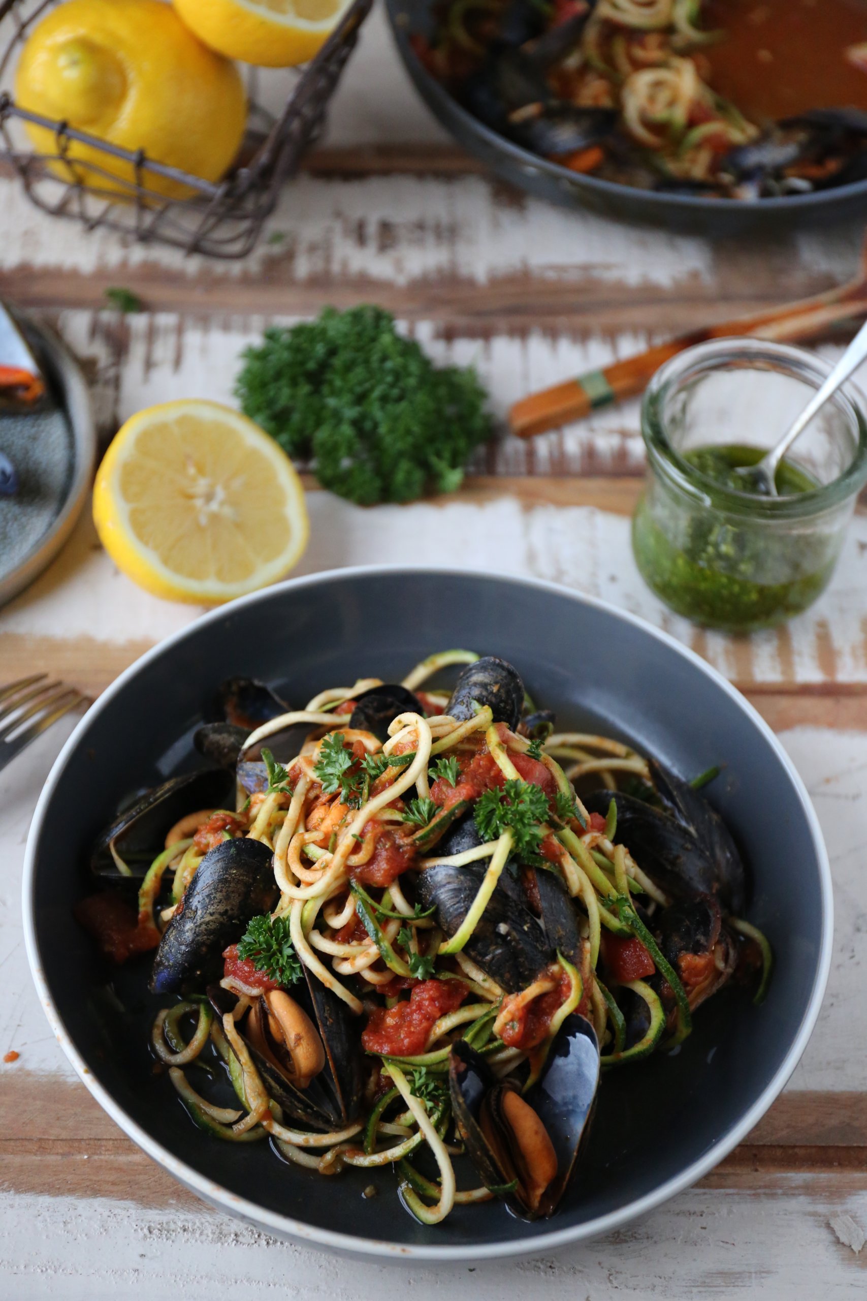 Mussel & Zoodle Bowl