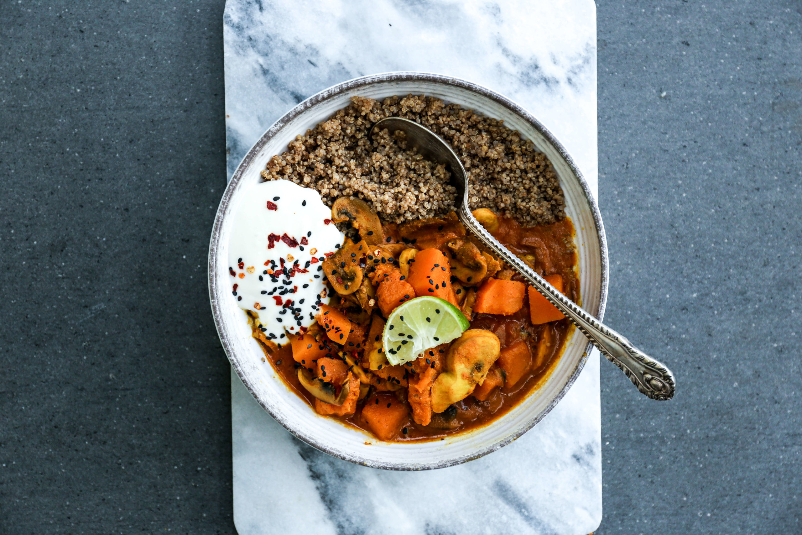 Squash & Mushroom Curry
