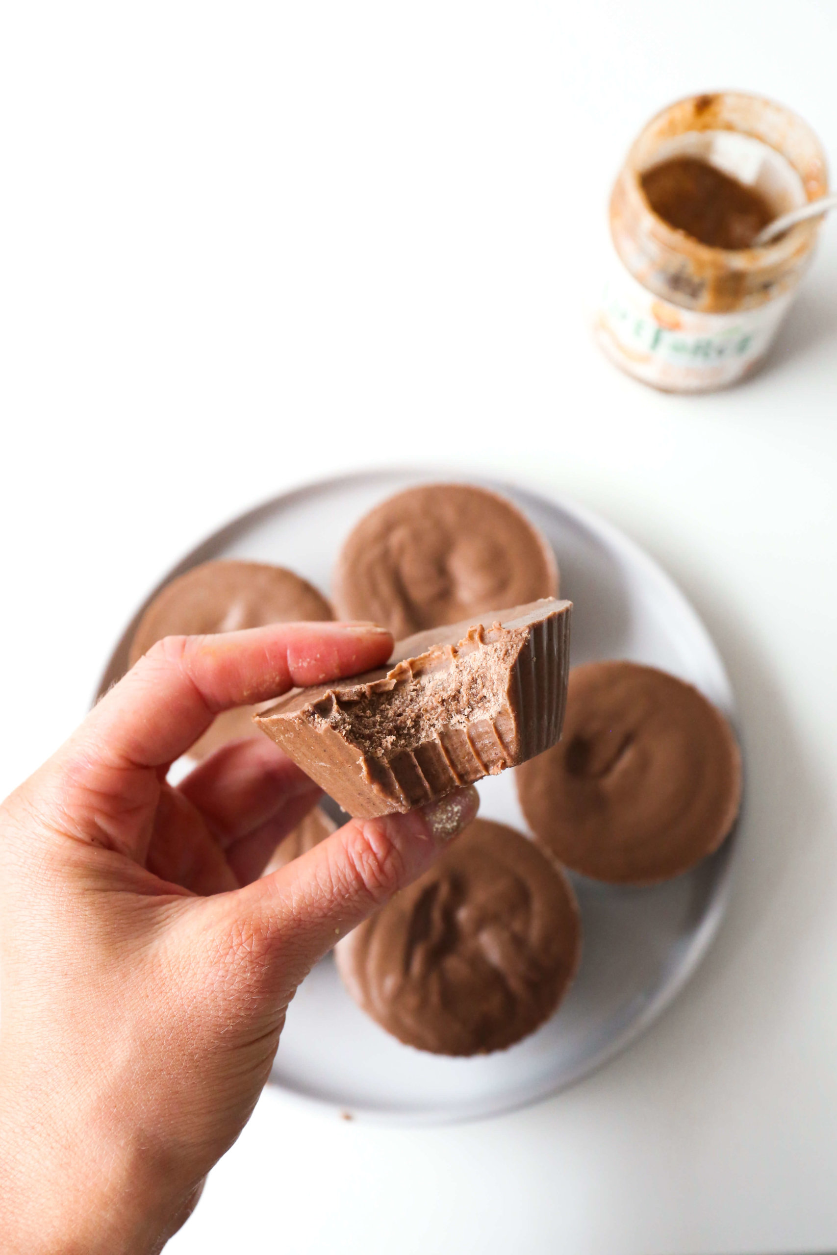 Easy Protein Fudge Cups