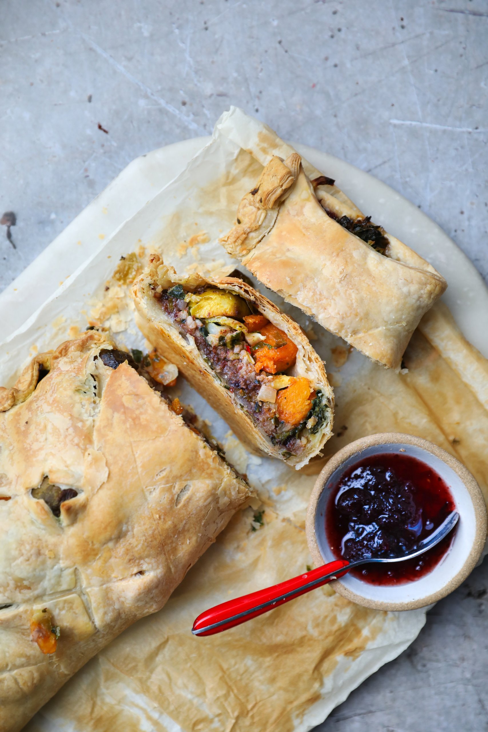 Vegan Christmas Wellington with STRONG ROOTS