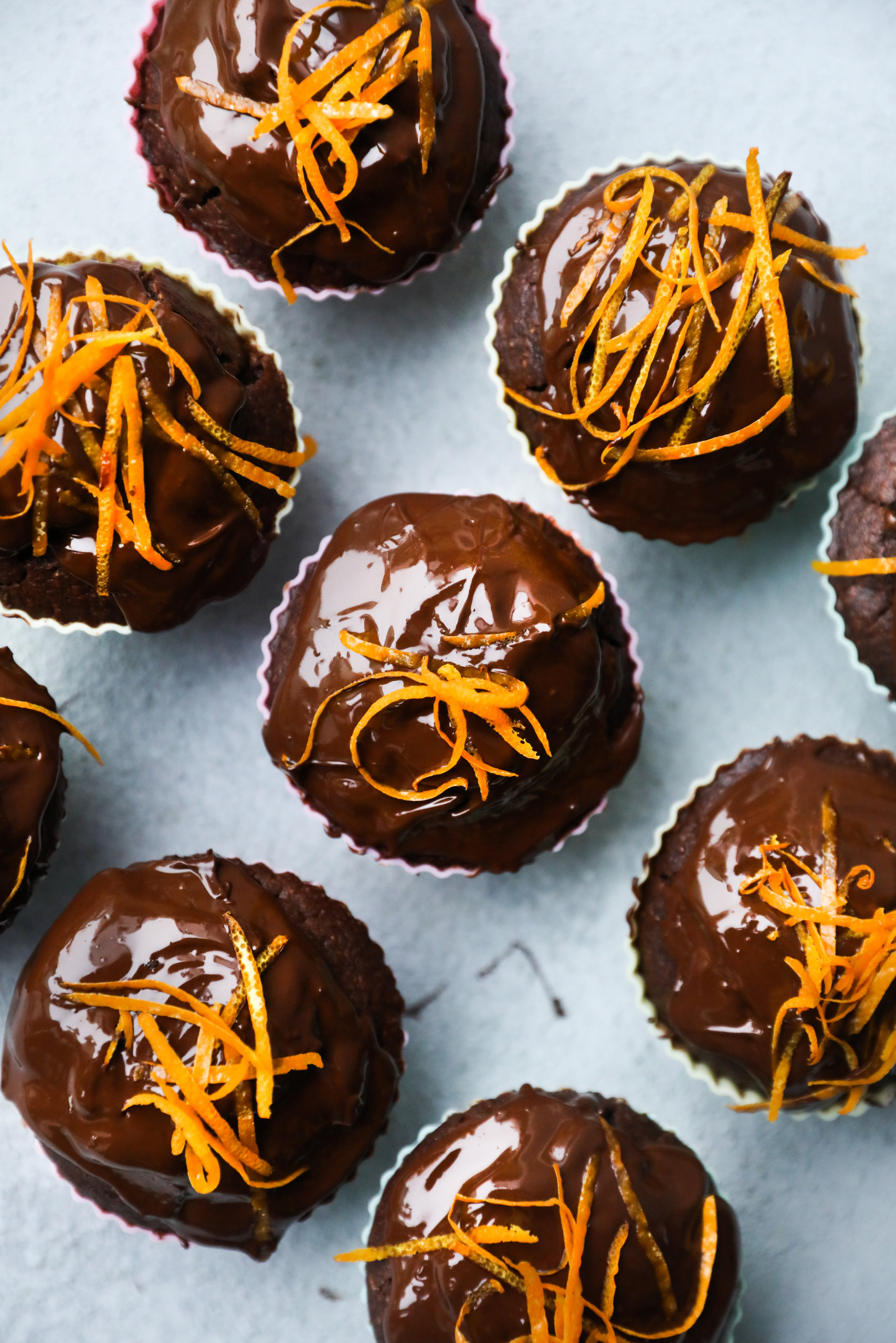 chocolate orange muffins