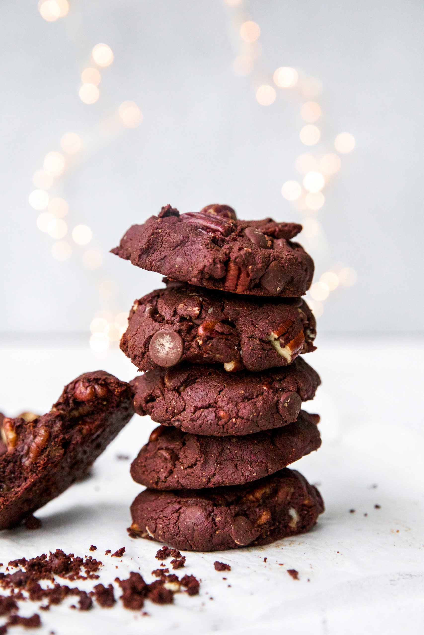 Spiced Pecan and Double Choc Cookies